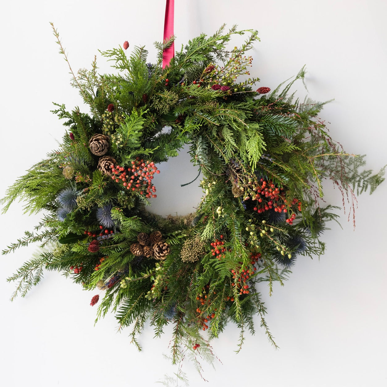 Scottish Winter Festive Wreath