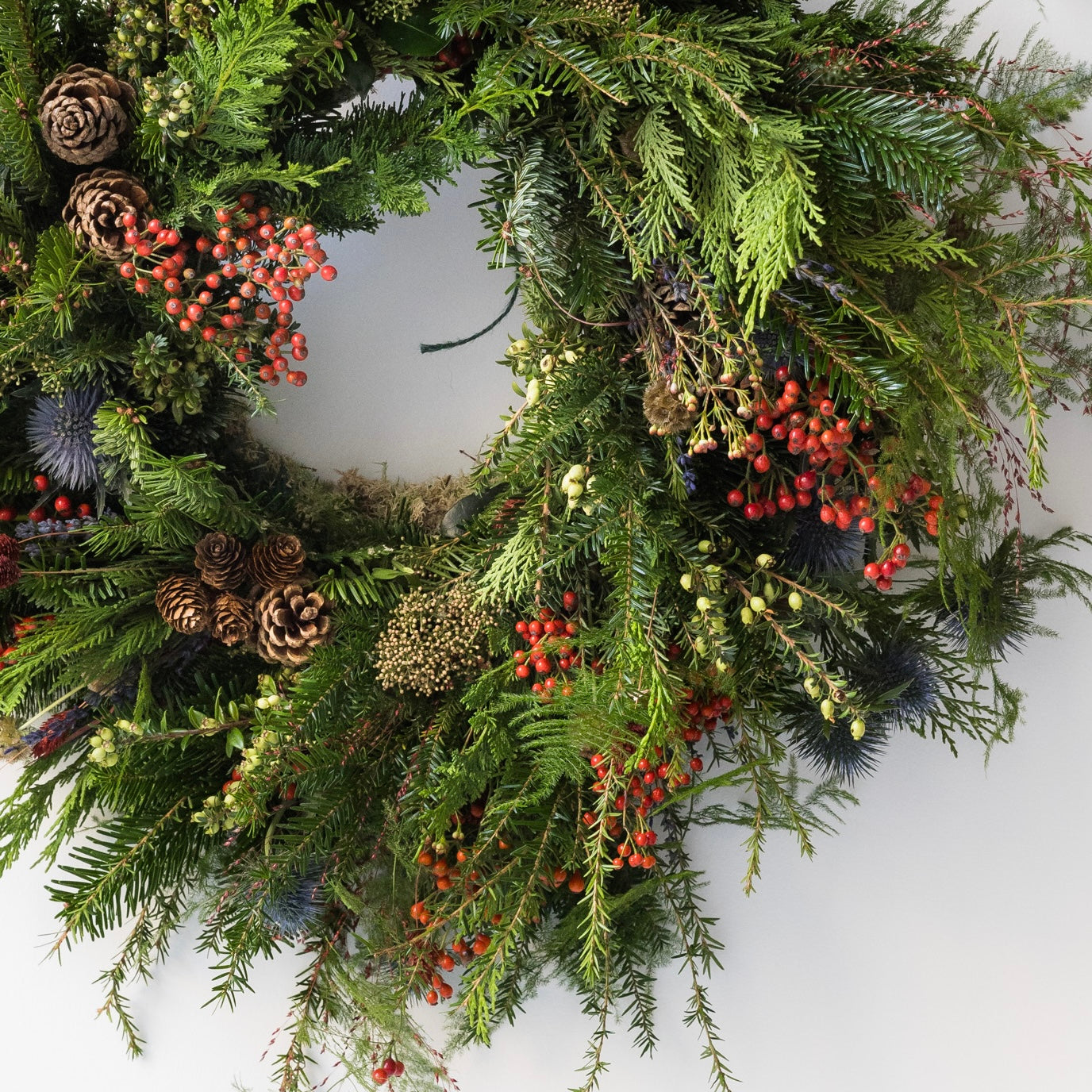 Scottish Winter Festive Wreath