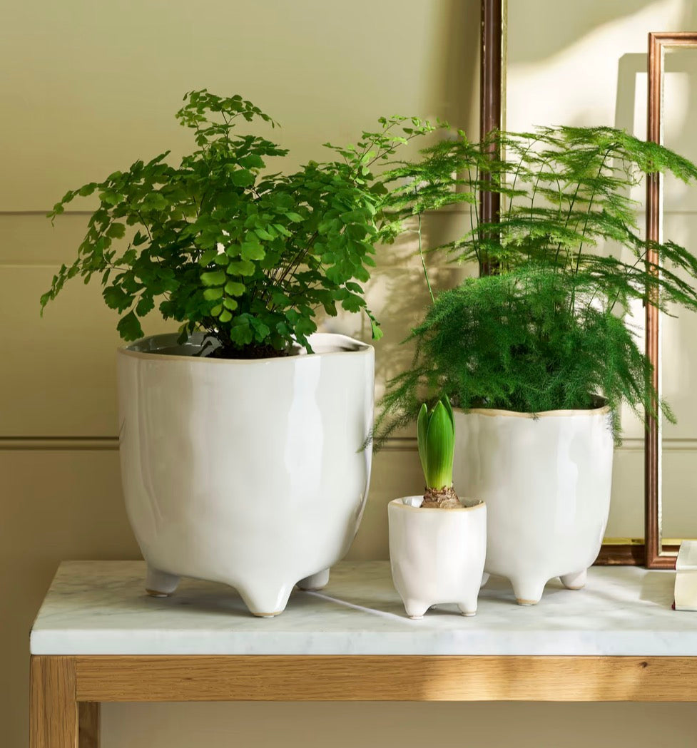 Positano Pot White