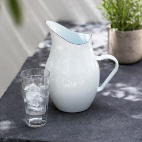 Enamel Water Pitcher