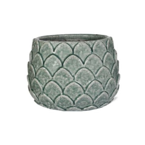 Artichoke Plant Pot Aqua