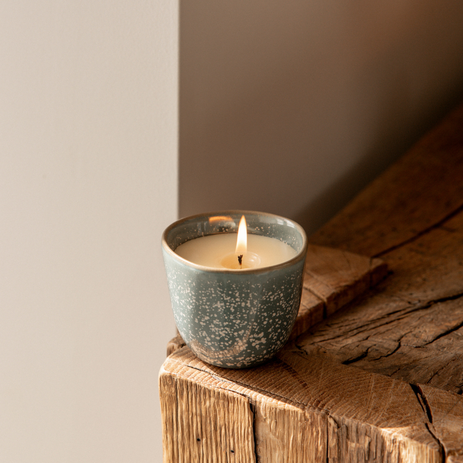Ceramic Woodland Scented Candles St Eval