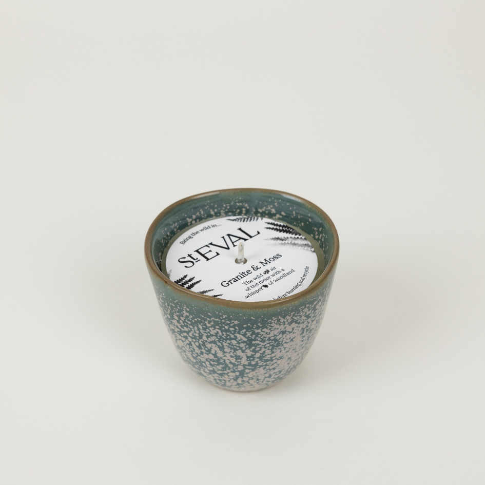 Ceramic Woodland Scented Candles St Eval