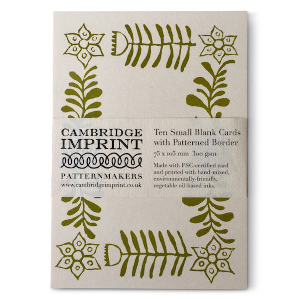 Cambridge Imprint Small Cards (pack 10)
