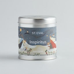 Festive Scented Candle Tin