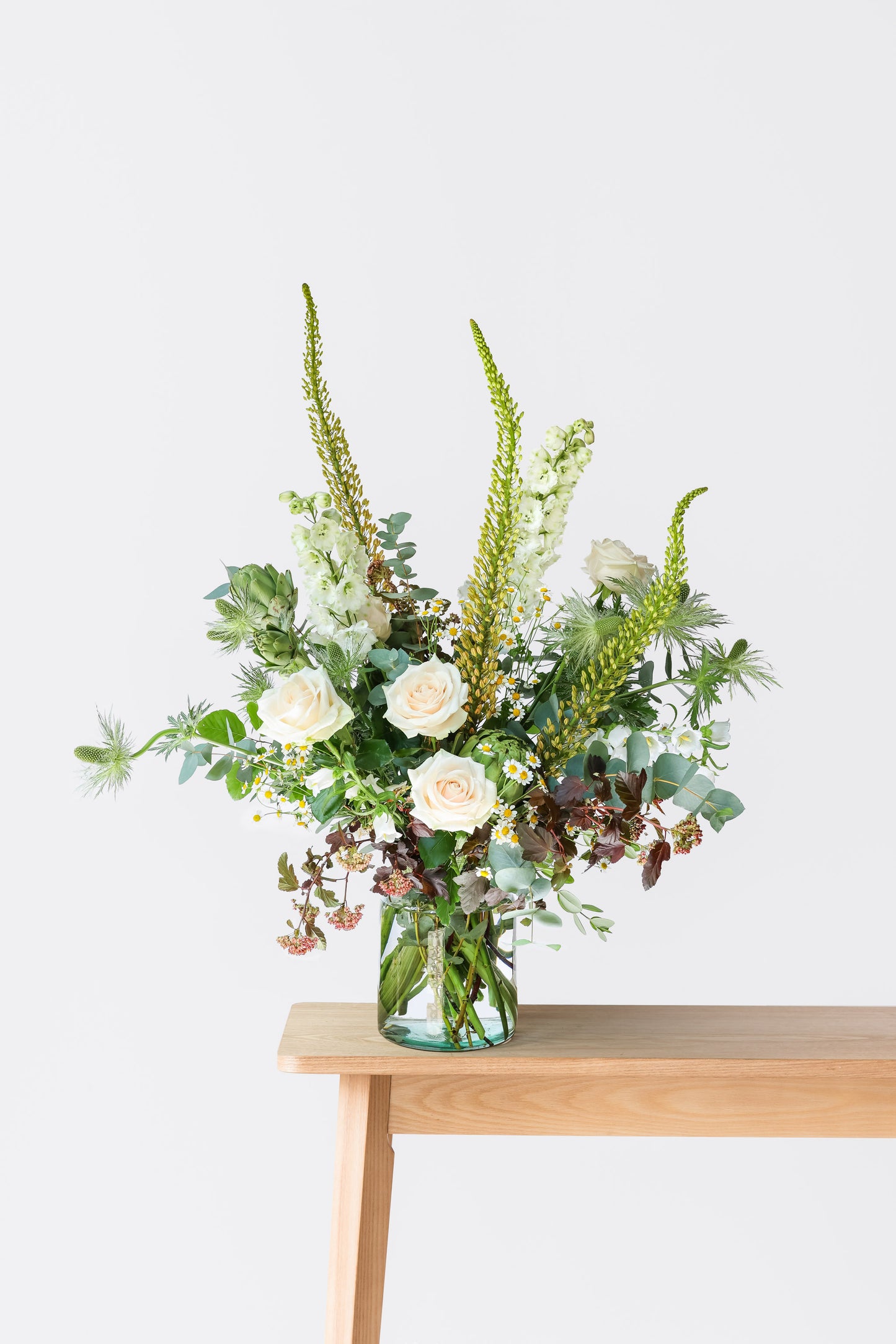 Large Seasonal Vase of Flowers