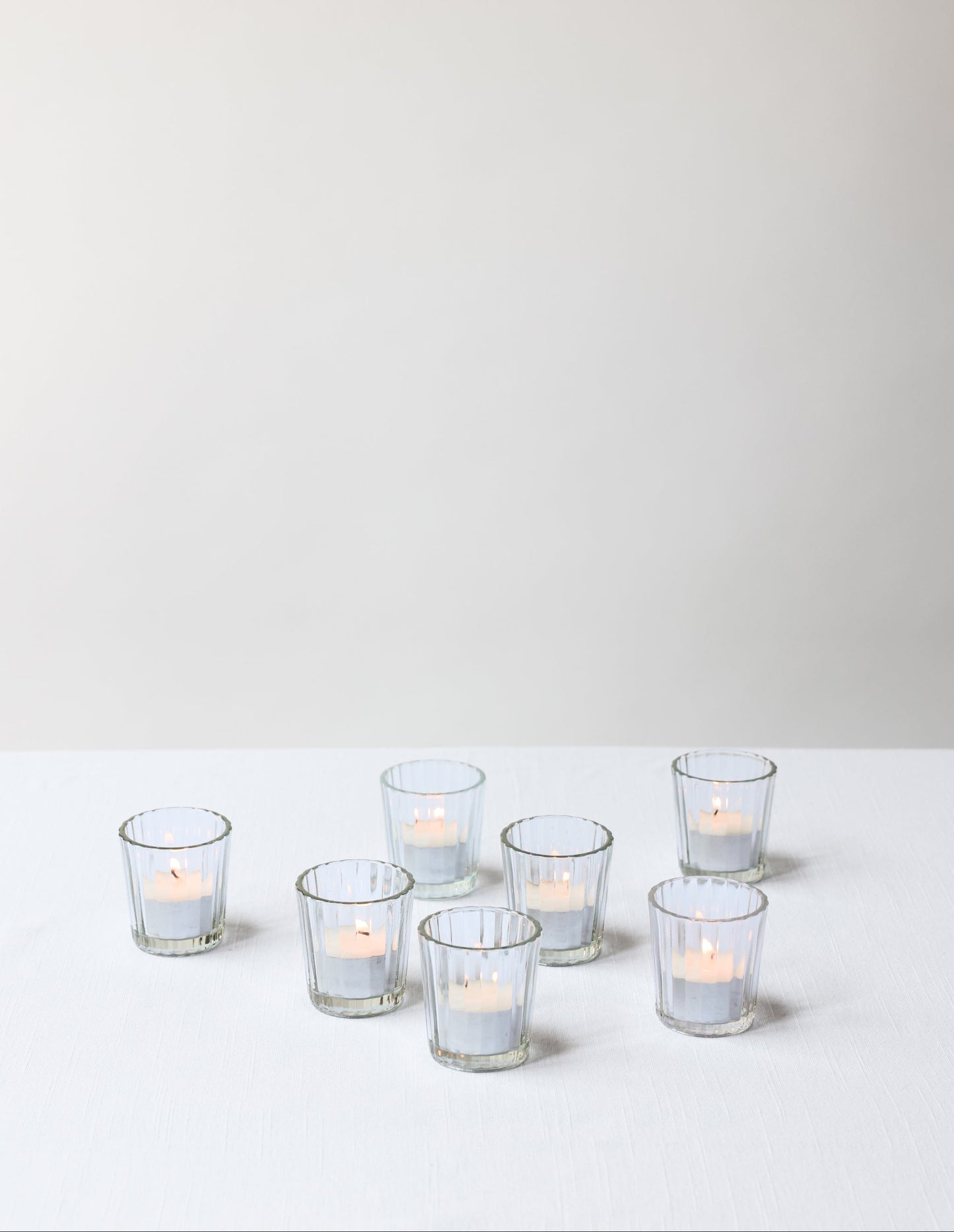 Tealight in glass holder