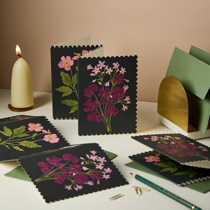 Wanderlust Paper Co Botanical Folding Card