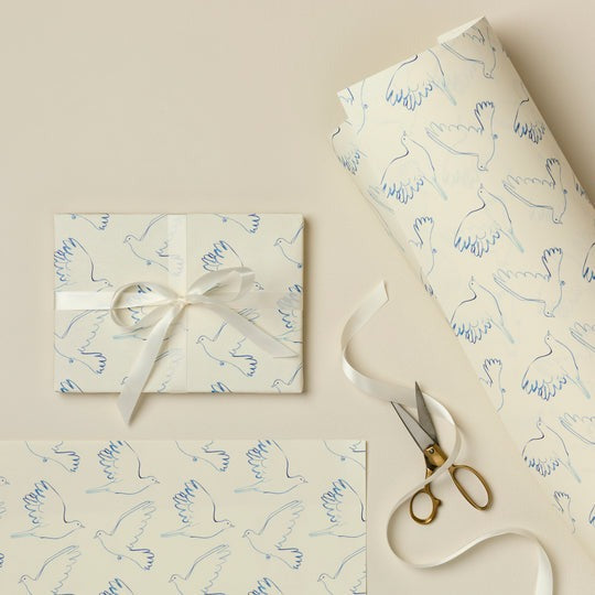 Wanderlust Paper Co Flora Wrapping Paper