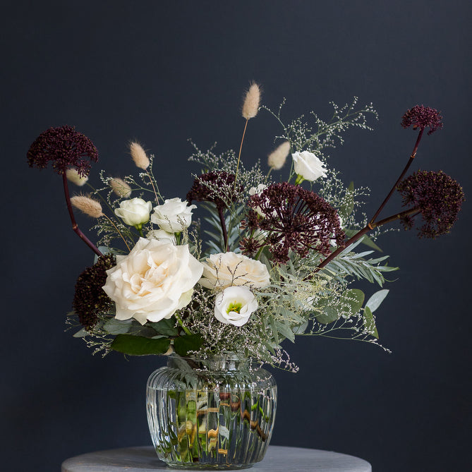 Winter Posy Jar