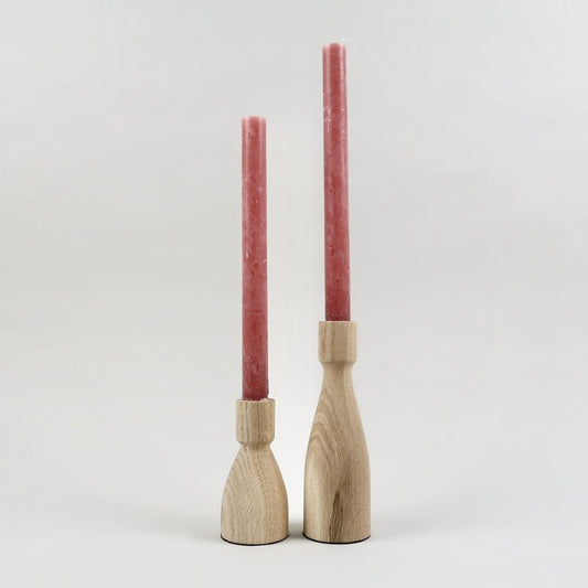 Hambledon Wooden Candle Sticks