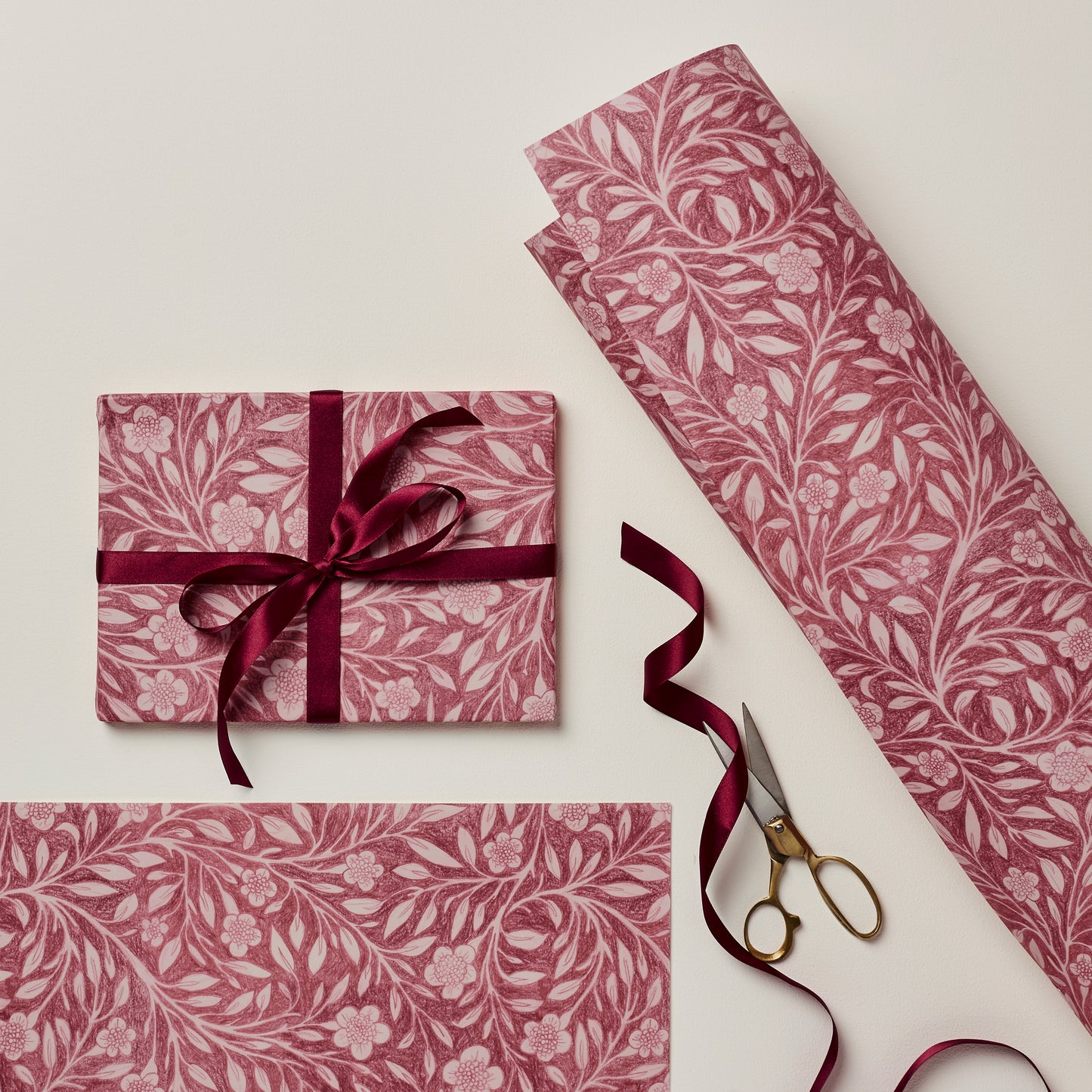 Wanderlust Paper Co Flora Wrapping Paper