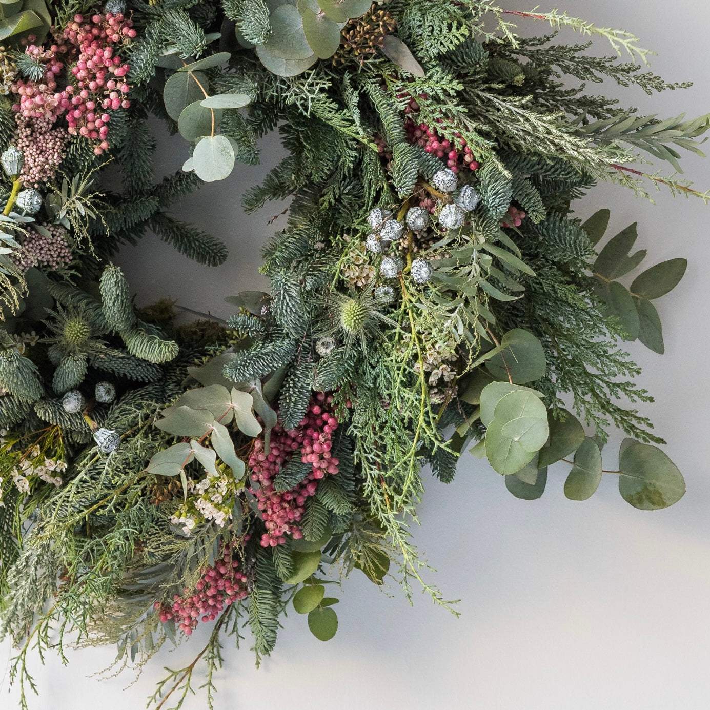 Edinburgh Christmas Festive Wreath