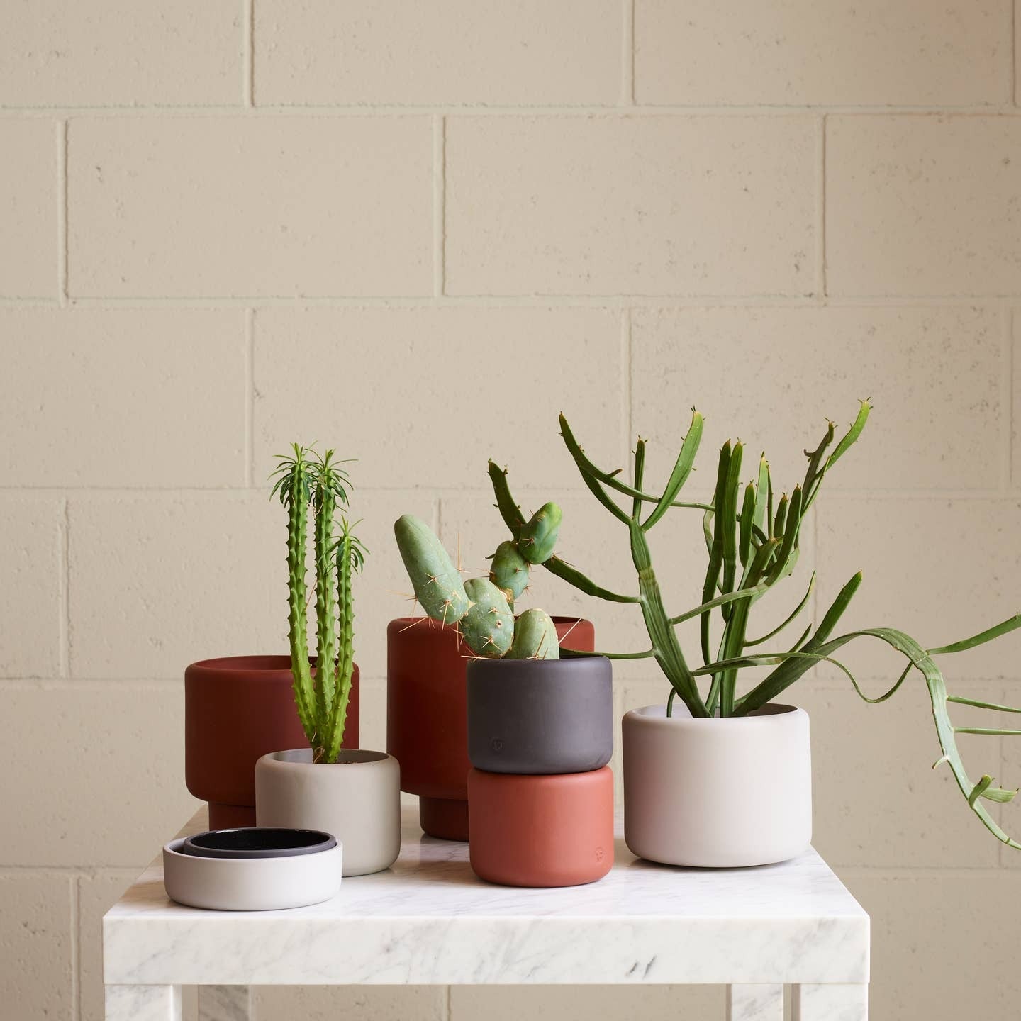 Aaron Probyn Botany Plant Pot grey
