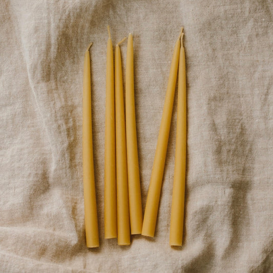 Beeswax Meditation/Relaxation Candles 6's