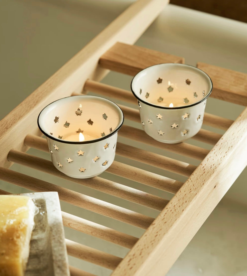 Enamel Tealight Holder