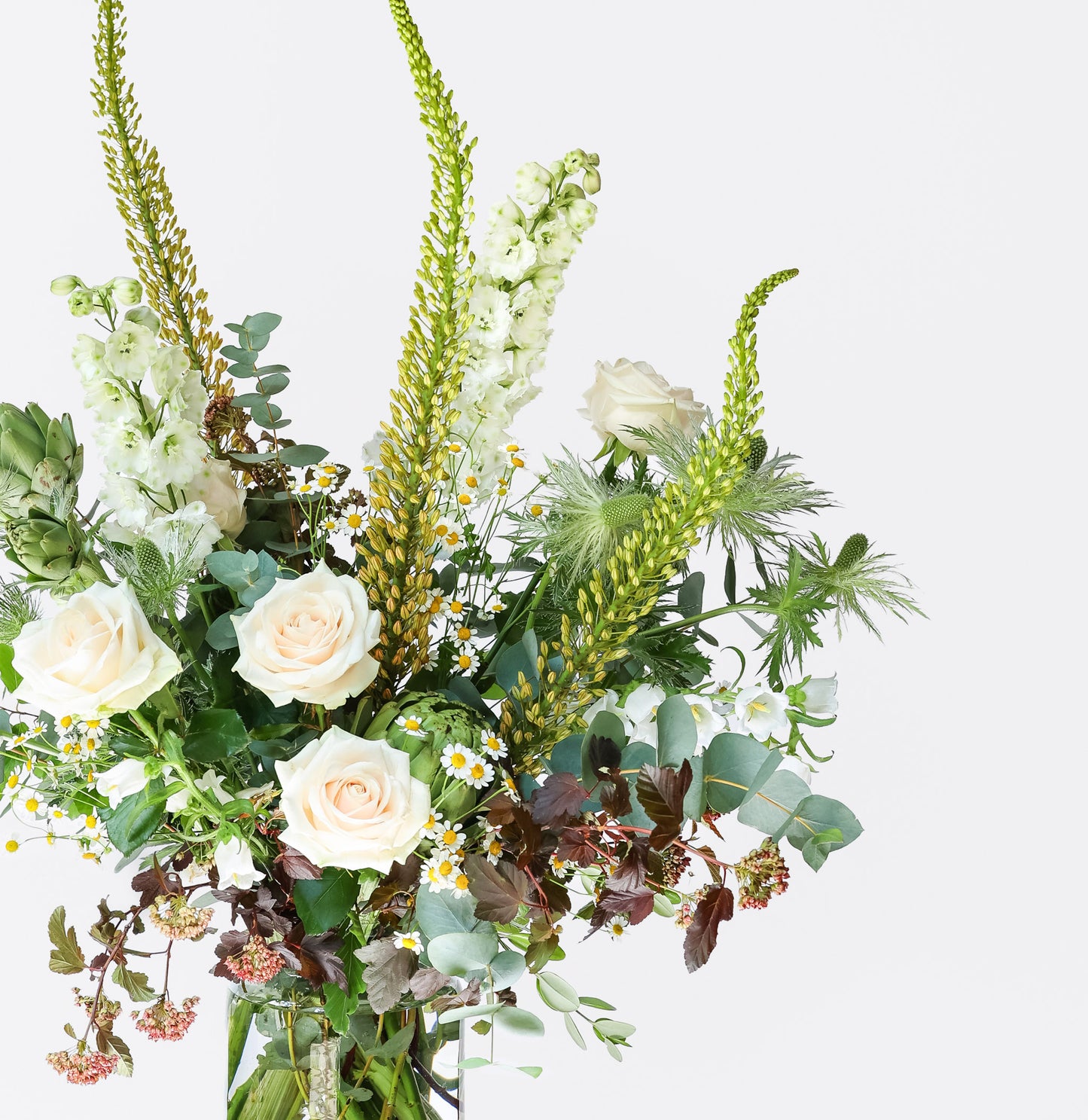 Large Seasonal Vase of Flowers