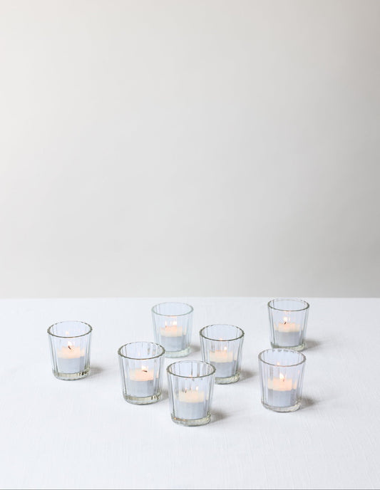 Tealight in glass holder
