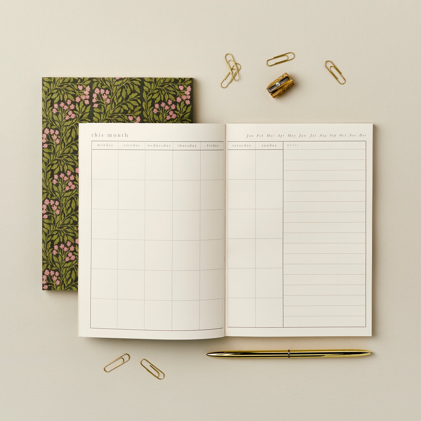 Wanderlust Paper Co Weekly Planner